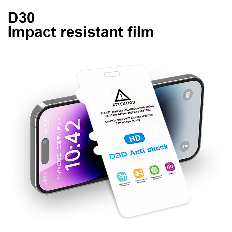 D30 Impact resistant film