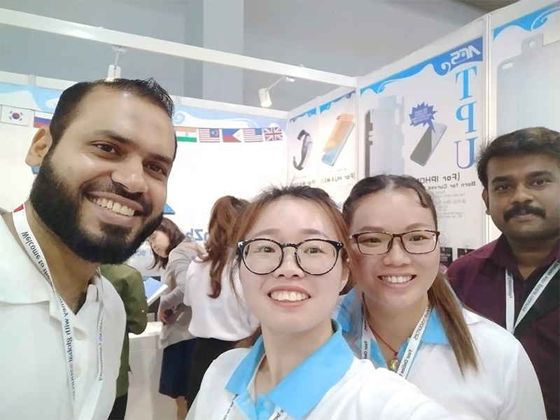 Pictures with clients